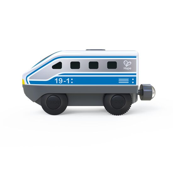 Batteriebetriebene Intercity-Lok  weiss, 2 image