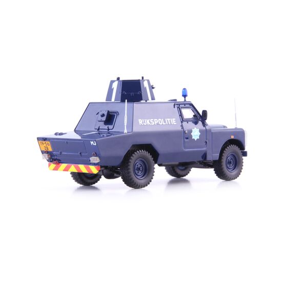 Land Rover Mk3 Shorland Armoured Patrol Car Rijkspolitie (NL/GB) bleu, 2 image