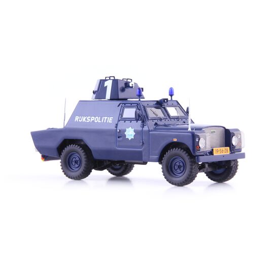 Land Rover Mk3 Shorland Armoured Patrol Car Rijkspolitie (NL/GB) bleu, 3 image