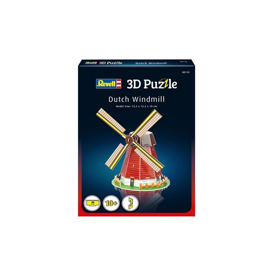 Mini puzzle 3D Dutch Windmill, 3 image