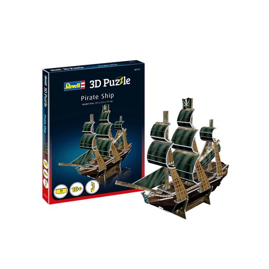 Pirate Ship Mini 3D Puzzle, 2 image