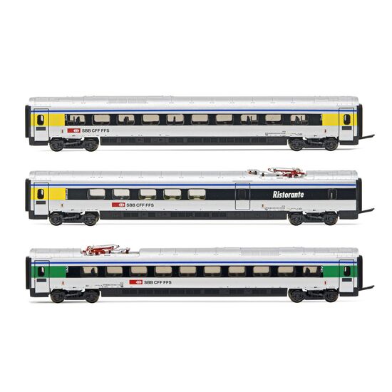 SBB Cisalpino 3 Mittelwagen ETR610 Ep.VI