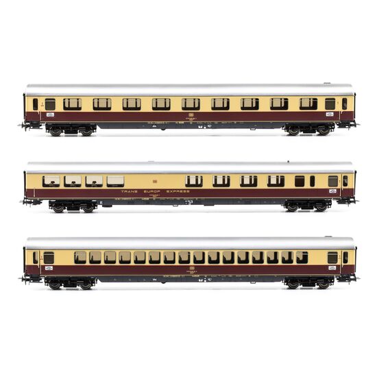 DB Coffret de 3 TEE Bavaria (Apmz Avmz + ARDm) rouge/beige Ep.IV