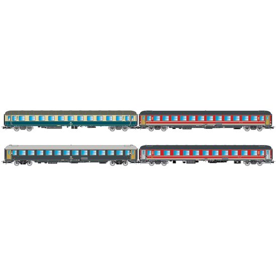 FS/DB Italie-Hollande-Express 4 p. DB Bcm 243 FS UIC-X B FS UIC-X B+Bcm Ep. V