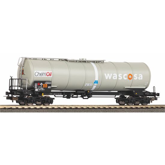 A-Wasco 4-achsiger Knickkesselwagen Zans 280-6 grau  Chemoil  Ep. VI