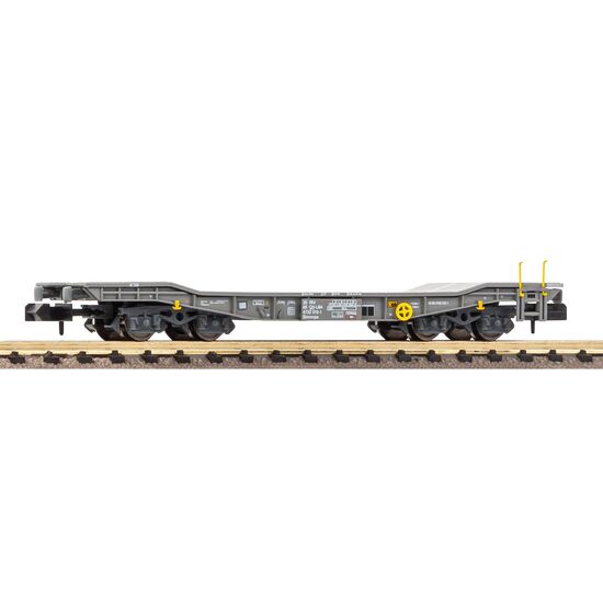 SBB Panzertransportwagen Slmmnps mit orangefarbenen Keilen  Ep. VI