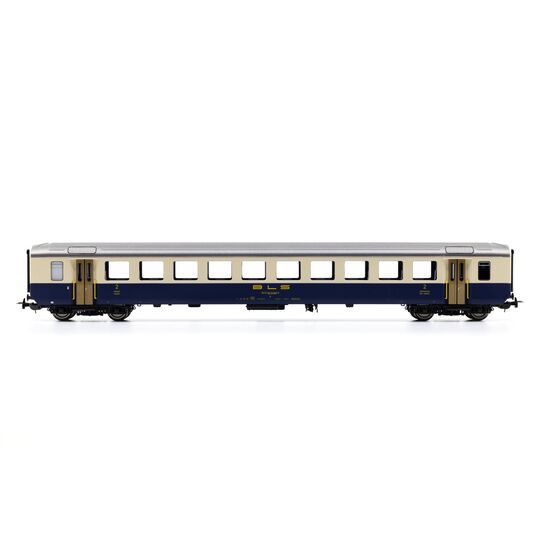 BLS Coffret de 3 wagons EW I A AB B avec inscription centrale et poignées.  Ep. IV DC, 3 image