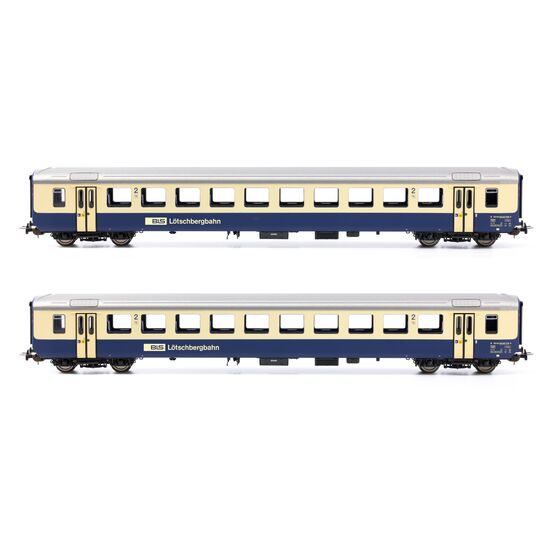 BLS Coffret de voitures voyageurs EW I 2x 2ème classe Ep. V AC