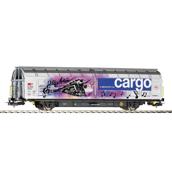 SBB Schiebewandwagen mit Graffiti  Ep. VI
