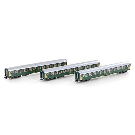 3 SBB Personenwagen RIC 2.Klasse altes Logo Ep.IV