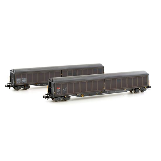 SBB 2 Schiebewandwagen Habils gealtert Ep. V-VI