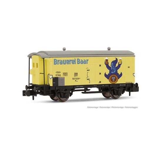 SBB 2-achsiger Bierwagen Baarer Bier Ep.III SWISS EDITION