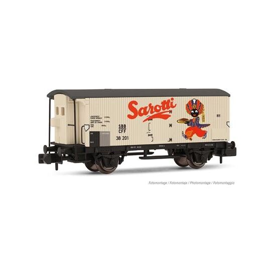 SBB 2-achsiger Kühlwagen K2 Sarotti Ep.III SWISS EDITION