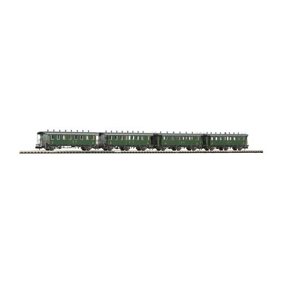 SBB 4 Oldtimer-Personenwagen B3ü, C, C3,C3ü, Ep.II SWISS EDITION - EXCLUSIV SCHWEIZ