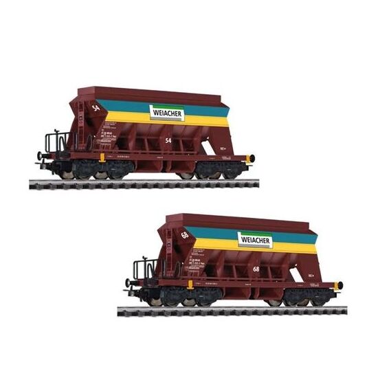SBB 2 Weiacherwagen new Logo 54+68 SWISS EDITION - EXKLUSIV SCHWEIZ
