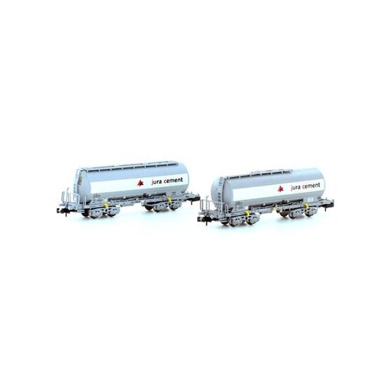 SBB 2er Set Staubsilowagen Uacs JURA CEMENT SWISS EDITION - EXCLUSIV SCHWEIZ