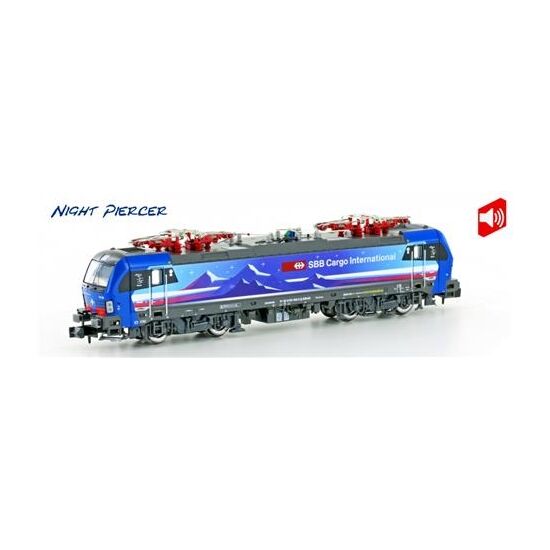 E-Lok Re475 Vectron SBB Cargo Night Piercer Ep.VI SWISS EDITION