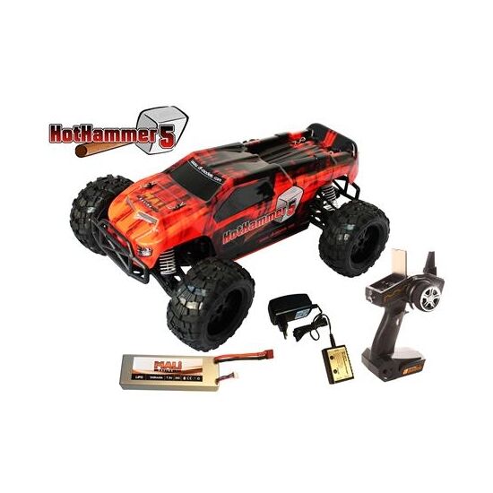 ARW17.3076-HotHammer 5 - RTR brushless Truck 1:10XL