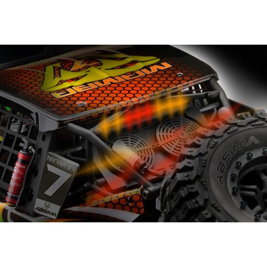 1:7 Rock Racer Mamba 7 Green 6S BL RTR, 12 image