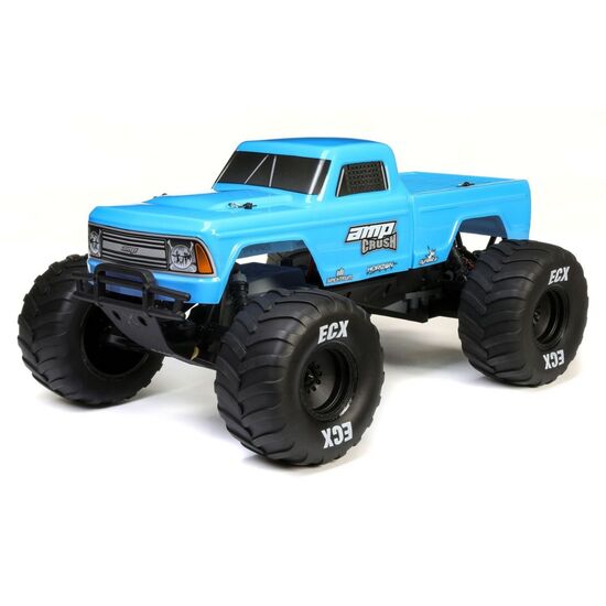 MONSTER T. AMP CRUSH RTR 2WD 1:10 EP BLUE