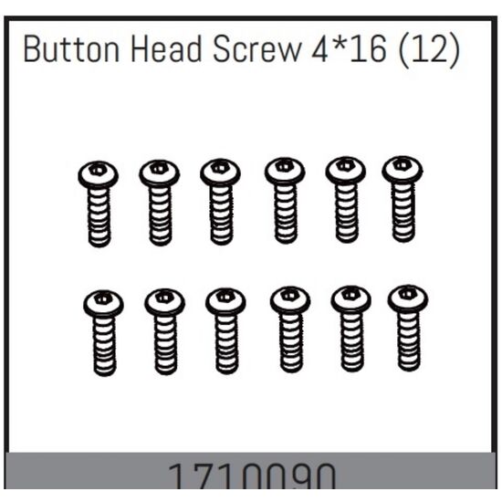 Button Head Screw 4*16 (12)