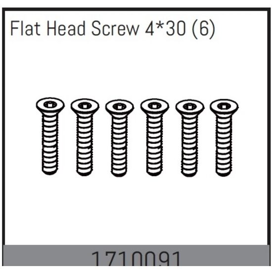 Senkkopfschrauben 4*30 (6)