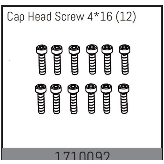 Cap Head Screw 4*16 (12)