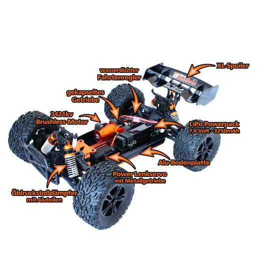 Bruggy BL brushless 1:10XL - RTR, 3 image