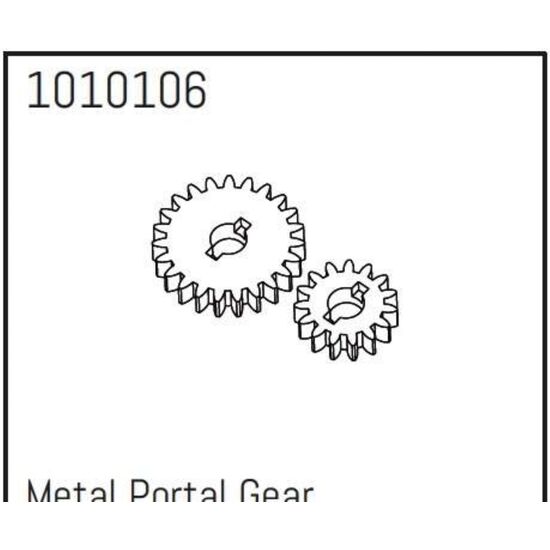 Metal Portal Gears - PRO Crawler 1:18