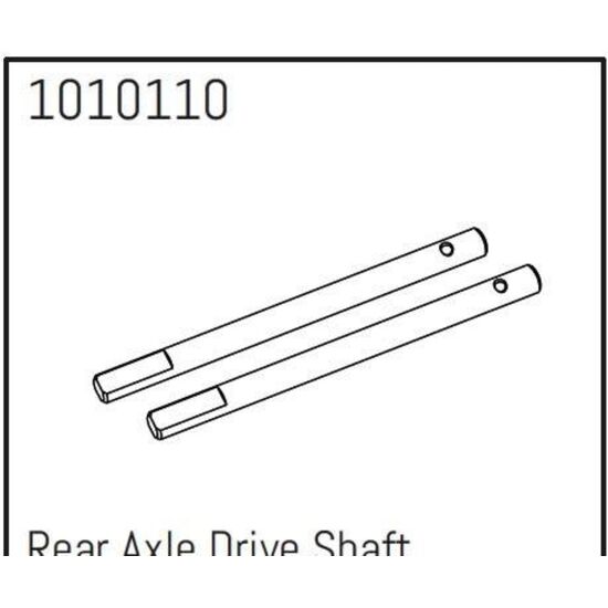 Rear Axle Drive Shaft - PRO Crawler 1:18 (2)