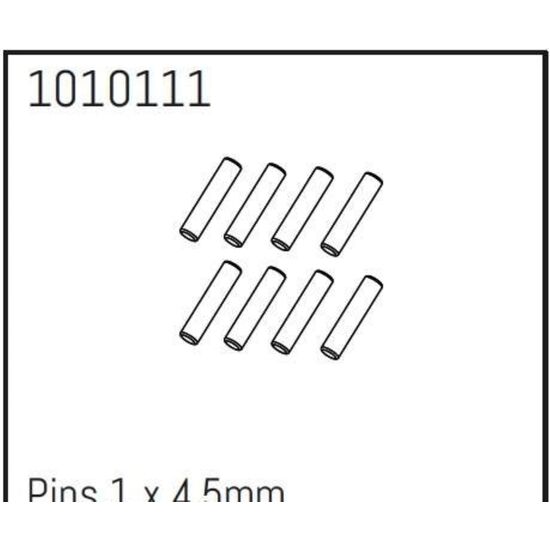 Pins 1 x 4.5mm - PRO Crawler 1:18 (8)