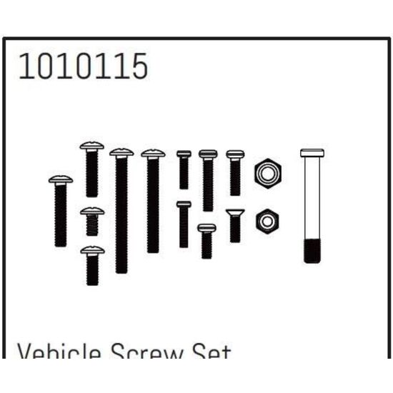 Rock Van Screw Set - PRO Crawler 1:18