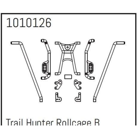 T-Hunter Rollcage Set B - PRO Crawler 1:18