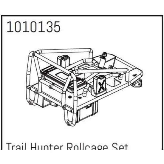 T-Hunter Rollcage/Load Area - PRO Crawler 1:18