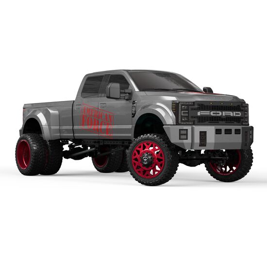Ford F450 SD 1/10 Solid Axle RTR Grey, 2 image
