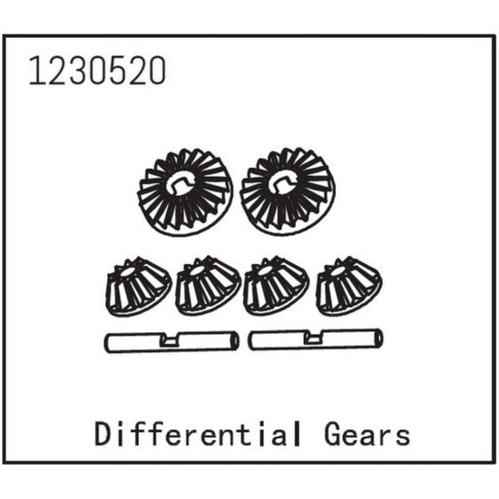 Differentialgetriebe Set