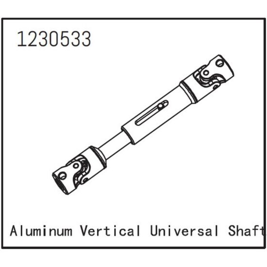 Aluminium Gelenkwelle
