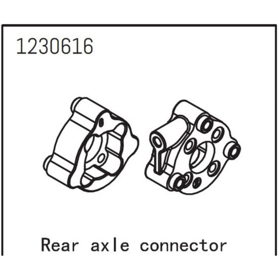 Connexion de l'essieu arrière