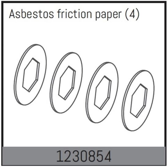 Plaque de friction en papier (4)