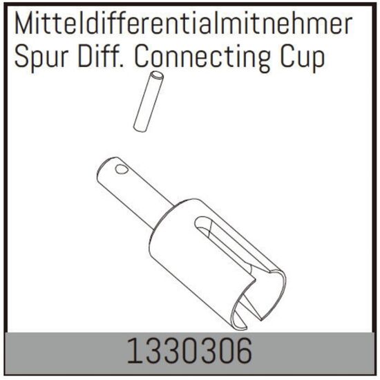 Mitteldifferentialmitnehmer
