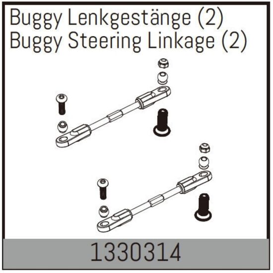 Buggy Lenkgestänge (2)