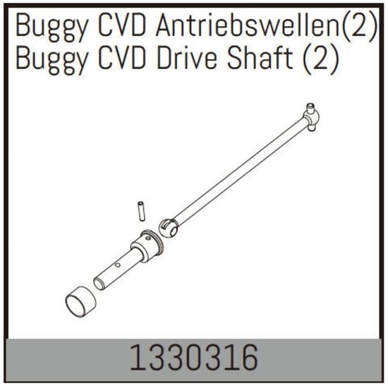 Buggy CVD Antriebswellen (2)
