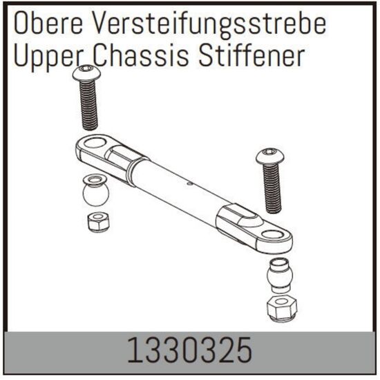 Obere Versteifungsstrebe