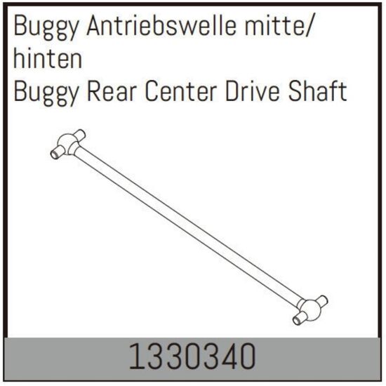 Buggy Antriebswelle mitte/hinten
