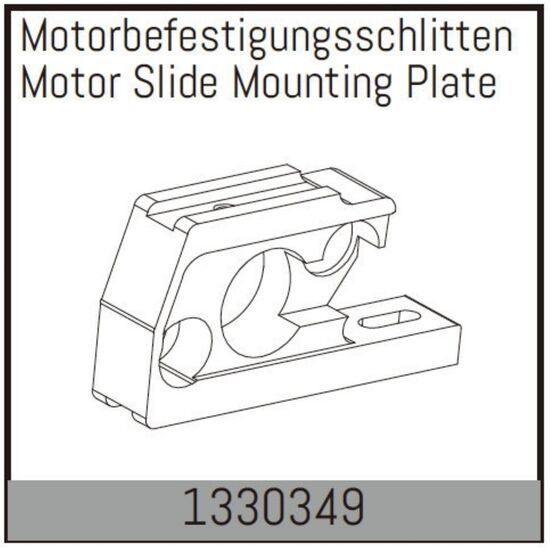 Motorbefestigungsschlitten