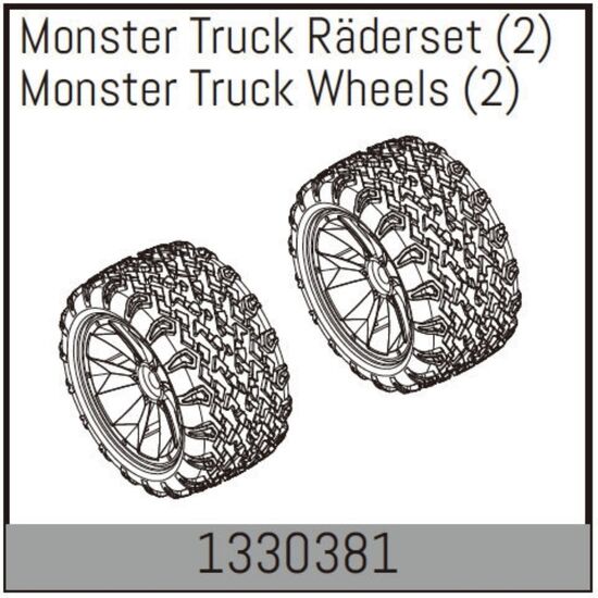 Monster truck roues (2)