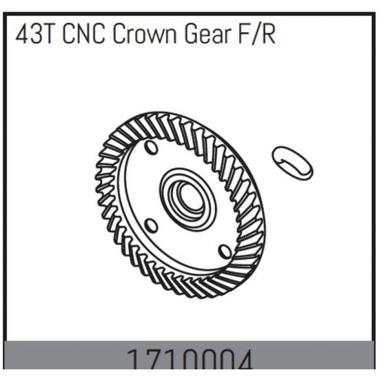 CNC Tellerrad 43Z