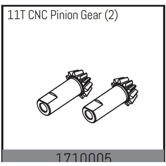 11T CNC Pinion Gear (2)