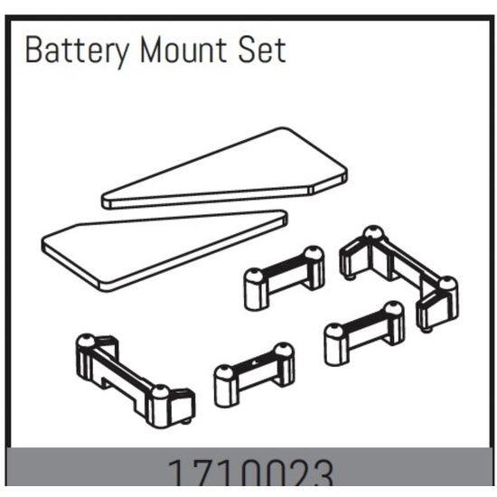 Batteriehalter Set