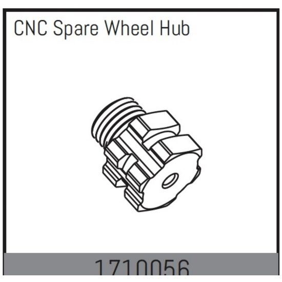 CNC Ersatzradaufnahme